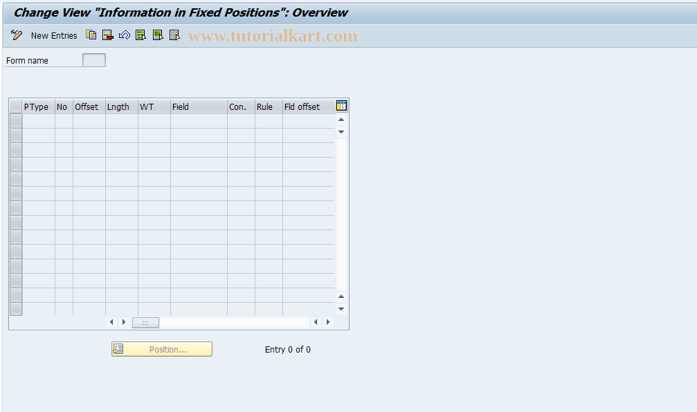 SAP TCode S_AHR_61007600 - IMG-Aktivität: SIMG_OHAV814