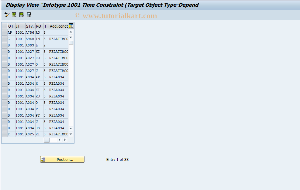 SAP TCode S_AHR_61007613 - IMG Activity: OHP7_0490