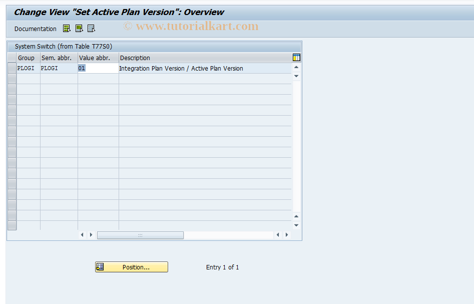 SAP TCode S_AHR_61007632 - IMG Activity: OHP7_0650