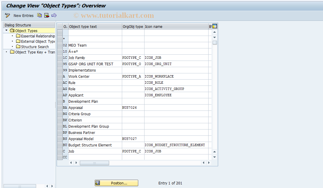 SAP TCode S_AHR_61007635 - IMG Activity: OHP7_0370