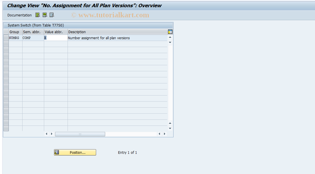 SAP TCode S_AHR_61007637 - IMG Activity: OHP7_0390