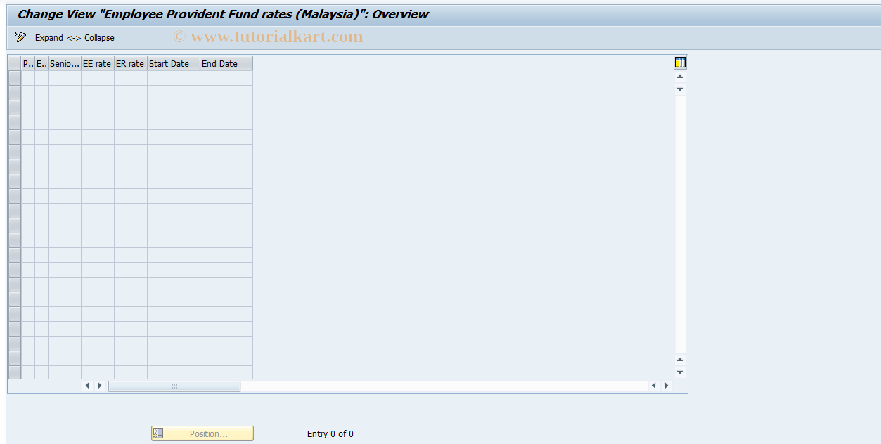 SAP TCode S_AHR_61007645 - IMG-Aktivität: OHALEP180