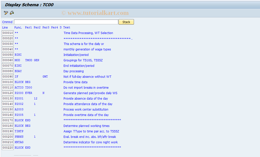 SAP TCode S_AHR_61007672 - IMG Activity: OHAETI364