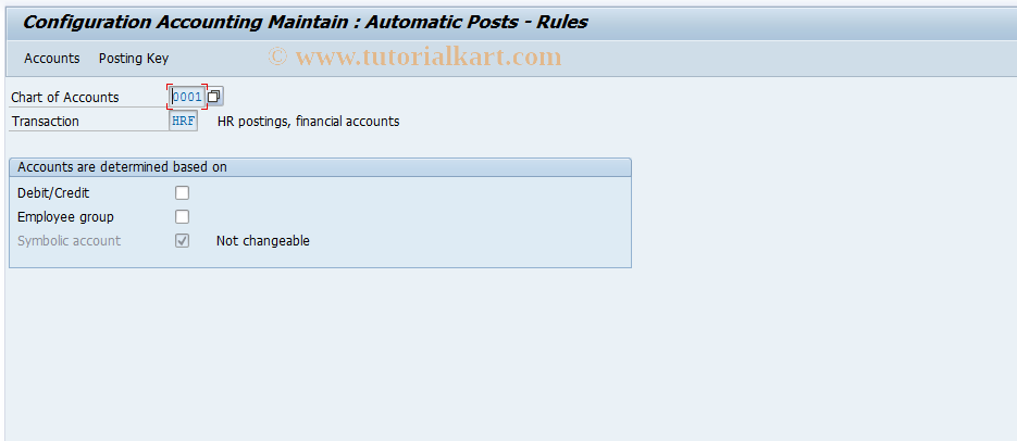 SAP TCode S_AHR_61007673 - IMG-Aktivität: OHALRI051