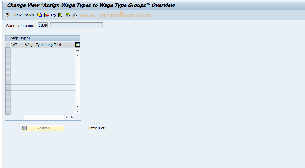 SAP TCode S_AHR_61007726 - IMG-Aktivität: OHAIDFT005