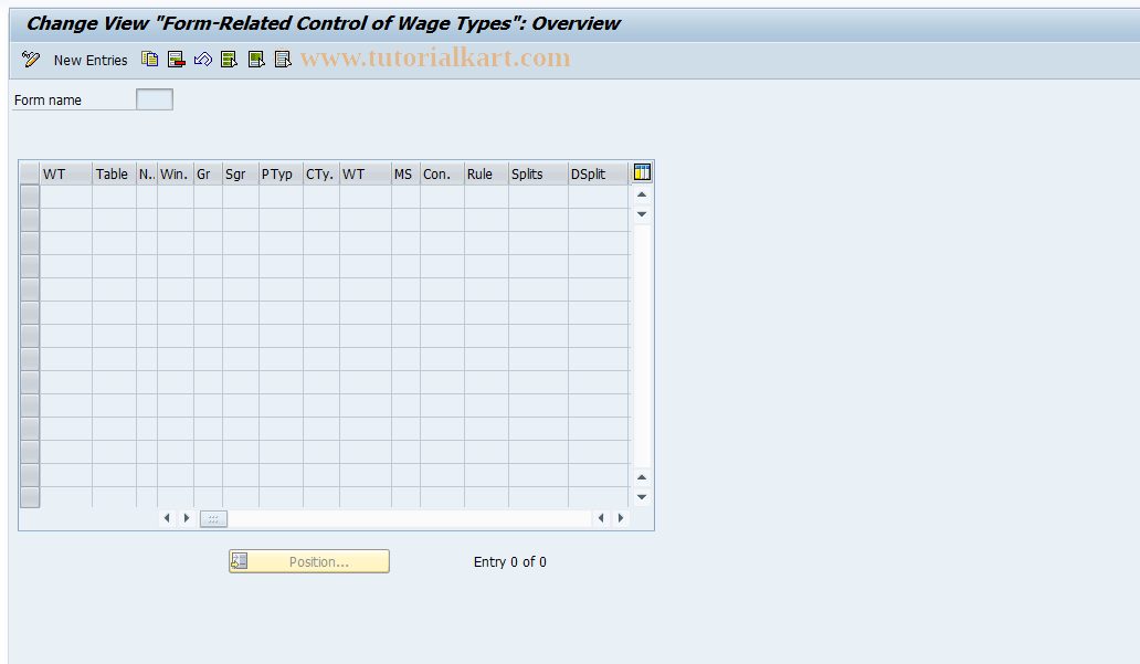 SAP TCode S_AHR_61007737 - IMG-Aktivität: SIMG_OHAID461