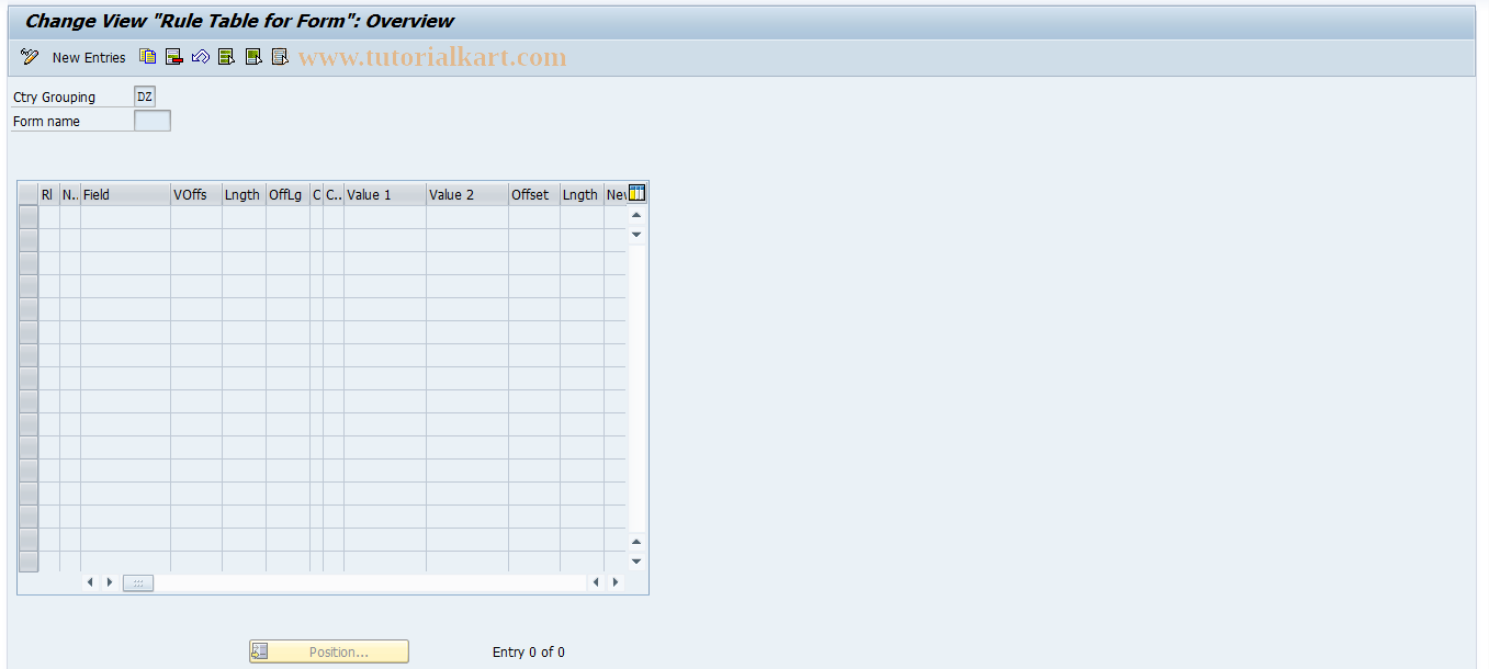 SAP TCode S_AHR_61007785 - IMG-Aktivität: SIMG_OHAID467