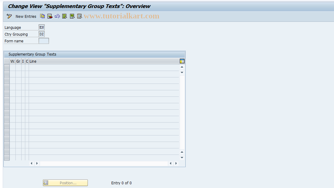 SAP TCode S_AHR_61007787 - IMG-Aktivität: SIMG_OHAID427