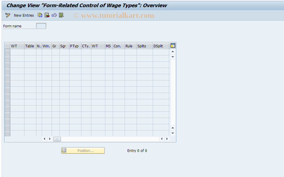 SAP TCode S_AHR_61007789 - IMG-Aktivität: SIMG_OHAID429