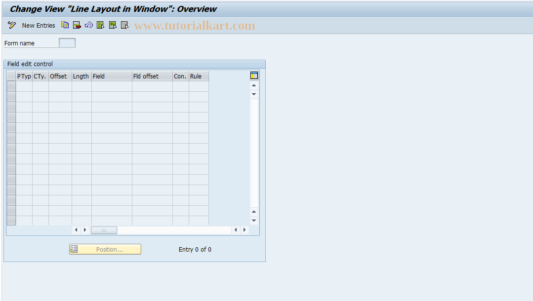 SAP TCode S_AHR_61007793 - IMG-Aktivität: SIMG_OHAL419