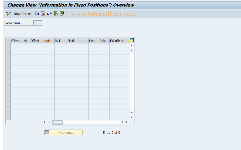 SAP TCode S_AHR_61007802 - IMG-Aktivität: SIMG_OHAID814