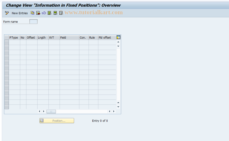 SAP TCode S_AHR_61007803 - IMG-Aktivität: SIMG_OHAID414