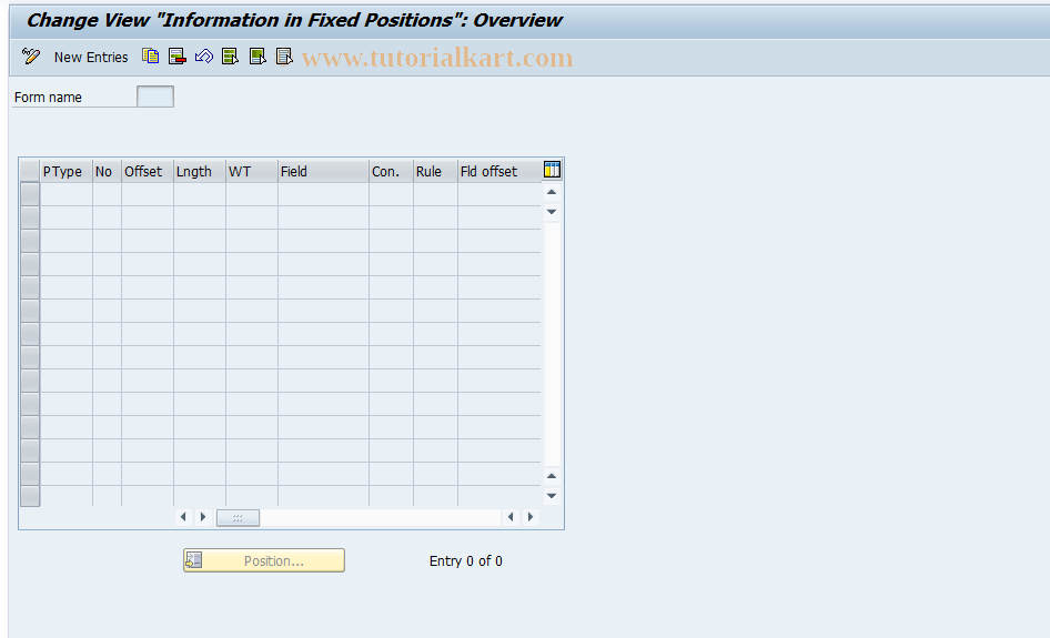 SAP TCode S_AHR_61007806 - IMG-Aktivität: SIMG_OHAID413