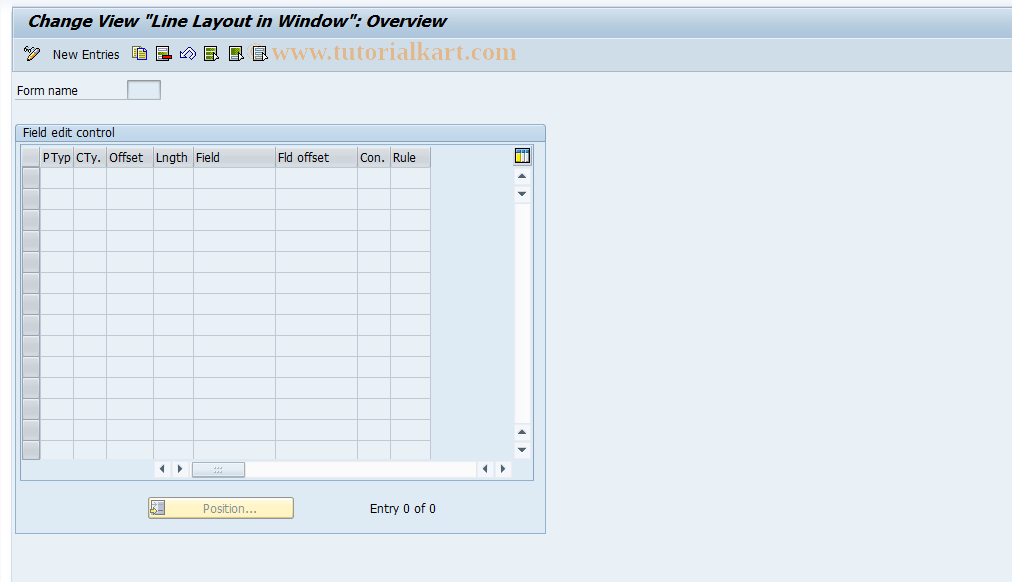 SAP TCode S_AHR_61007814 - IMG-Aktivität: SIMG_OHAID419