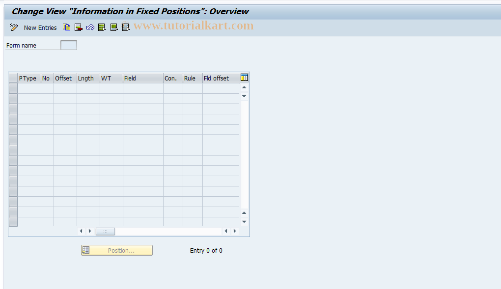 SAP TCode S_AHR_61007816 - IMG-Aktivität: SIMG_OHAID417