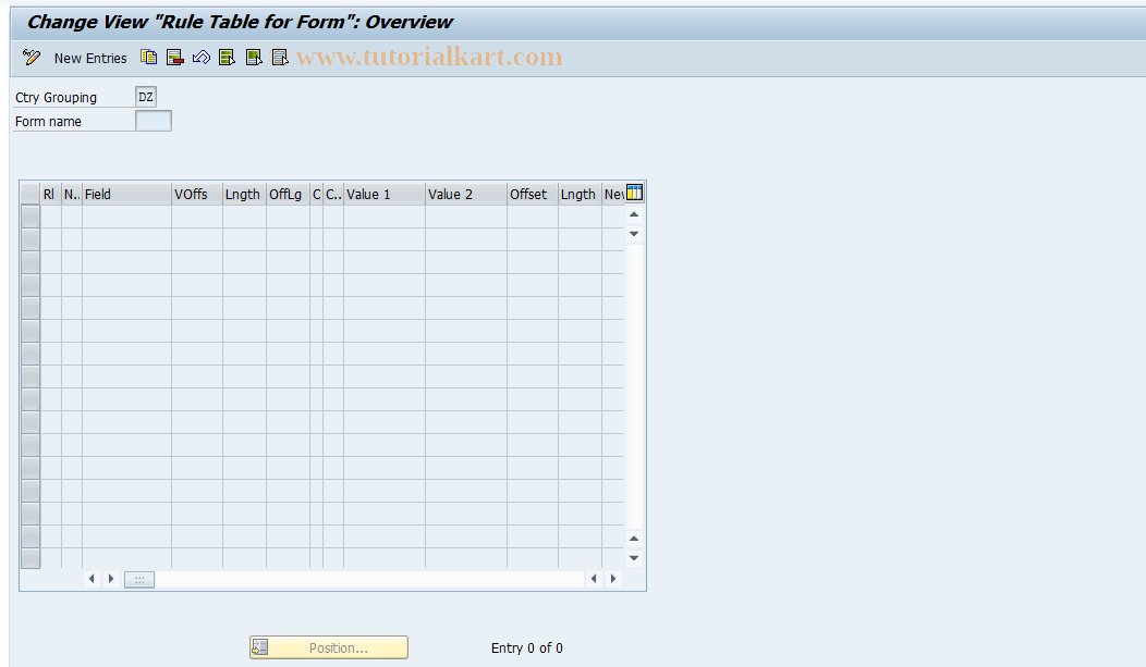 SAP TCode S_AHR_61007826 - IMG-Aktivität: SIMG_OHAID410