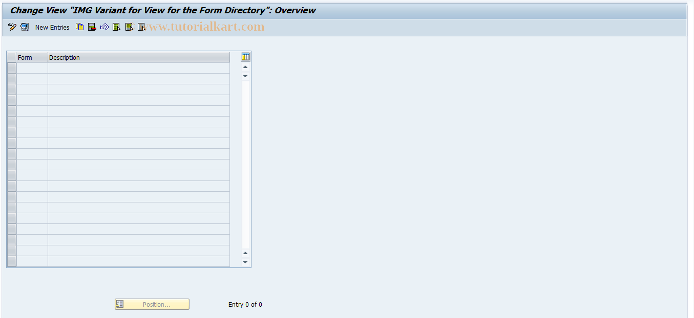 SAP TCode S_AHR_61007828 - IMG-Aktivität: SIMG_OHAID525