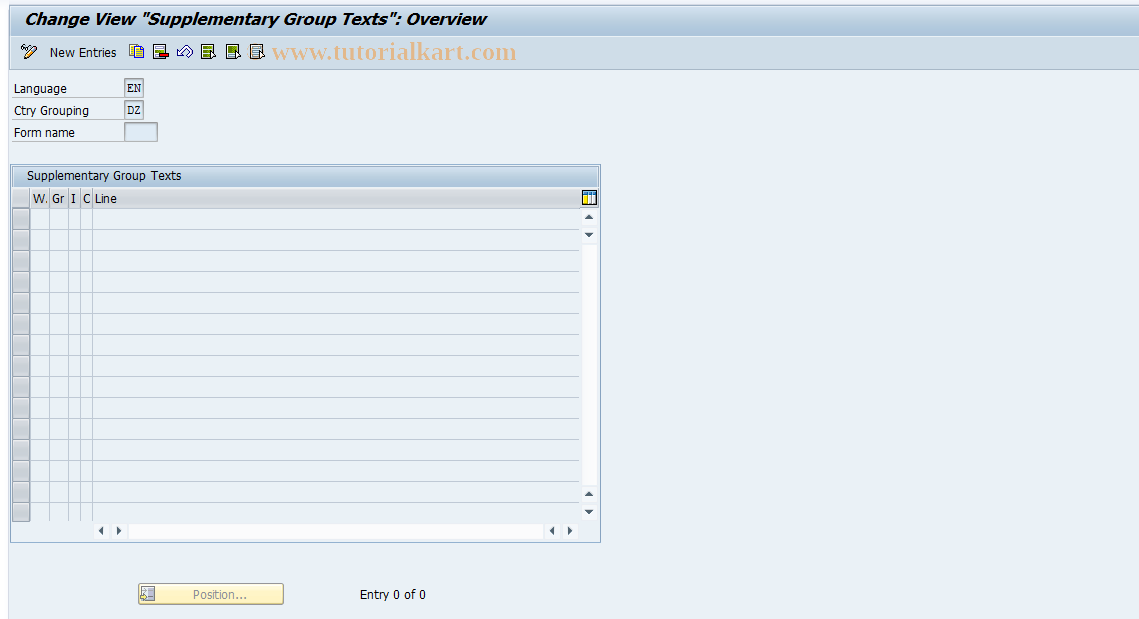 SAP TCode S_AHR_61007833 - IMG-Aktivität: SIMG_OHAID403