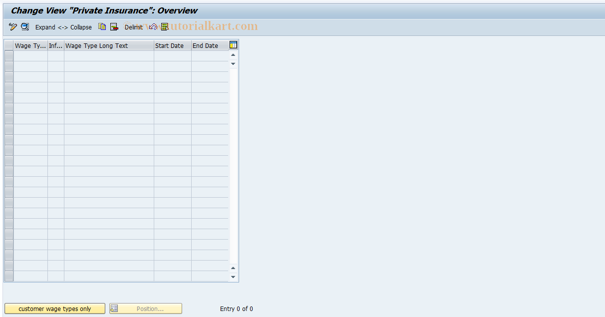 SAP TCode S_AHR_61007855 - IMG-Aktivität: OHAIDPI052