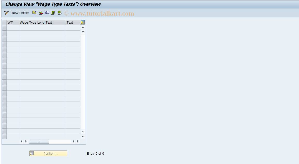 SAP TCode S_AHR_61007867 - IMG-Aktivität: OHAIDPI053