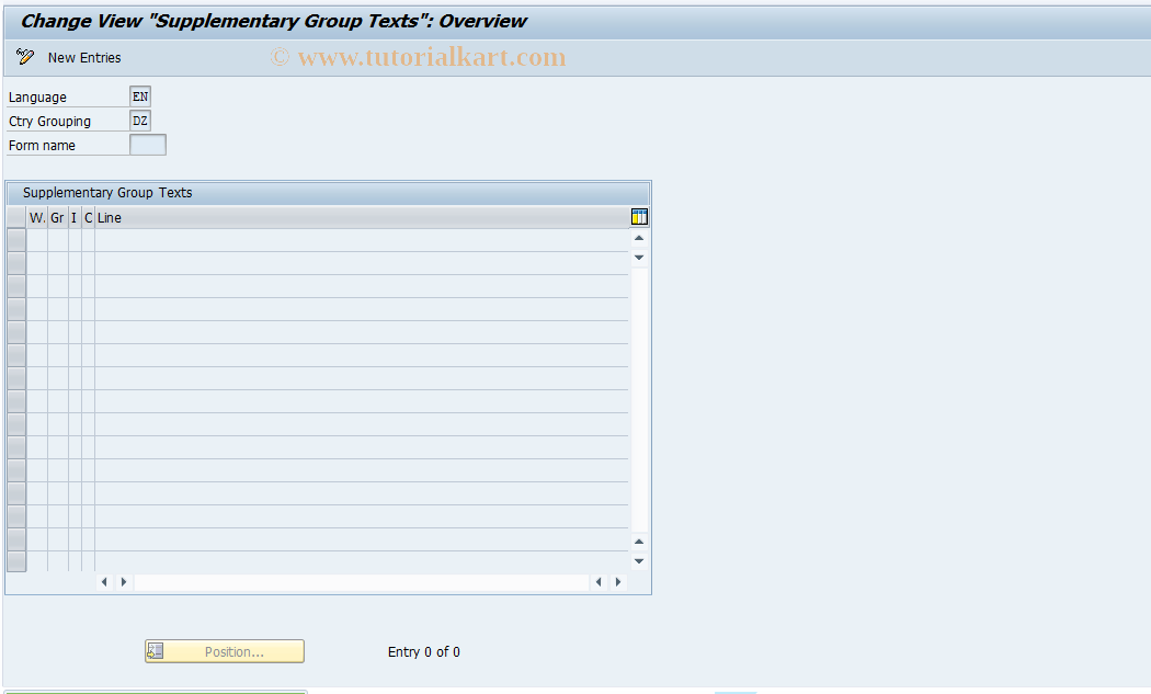 SAP TCode S_AHR_61007887 - IMG-Aktivität: SIMG_OHAID423