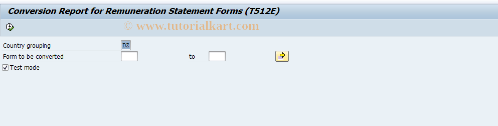 SAP TCode S_AHR_61007895 - IMG-Aktivität: OHAID483