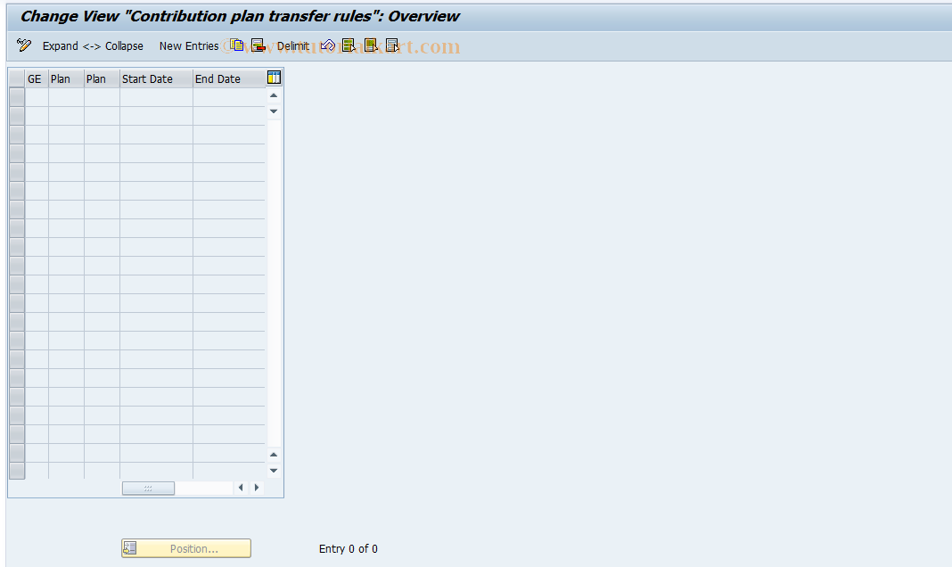 SAP TCode S_AHR_61007898 - IMG-Aktivität: OHAHK_CP090