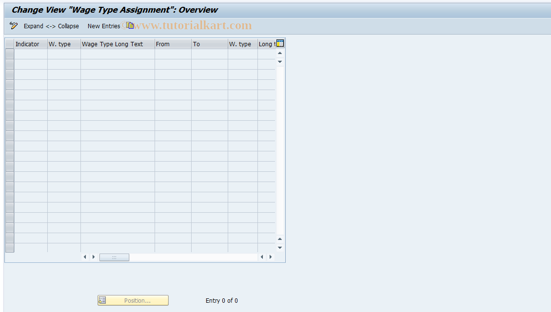 SAP TCode S_AHR_61007899 - IMG-Aktivität: OHAIDR1021