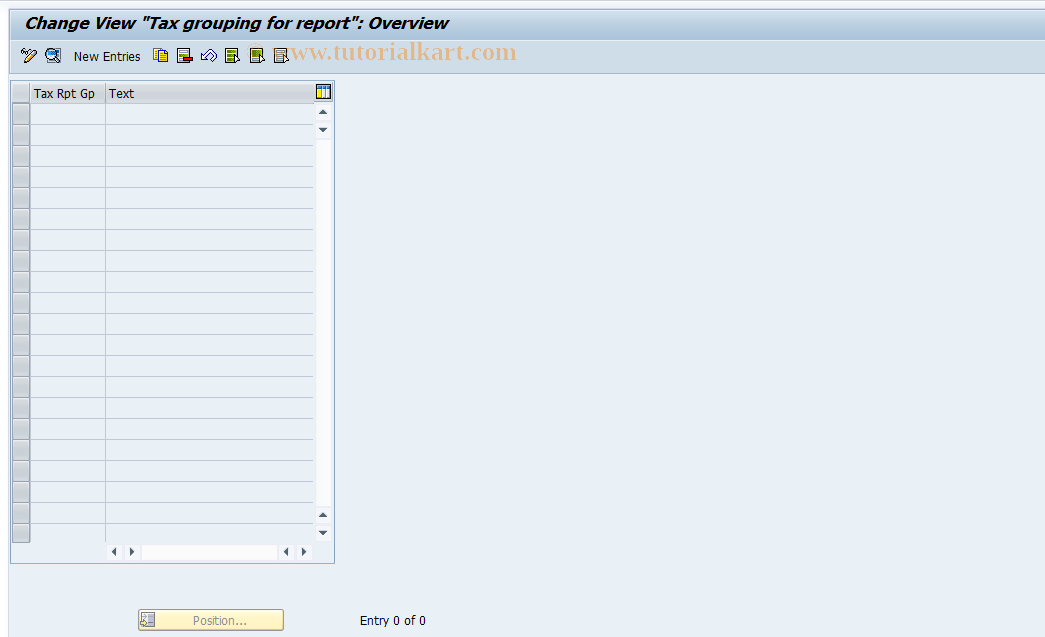 SAP TCode S_AHR_61007902 - IMG-Aktivität: OHAHK_TX020