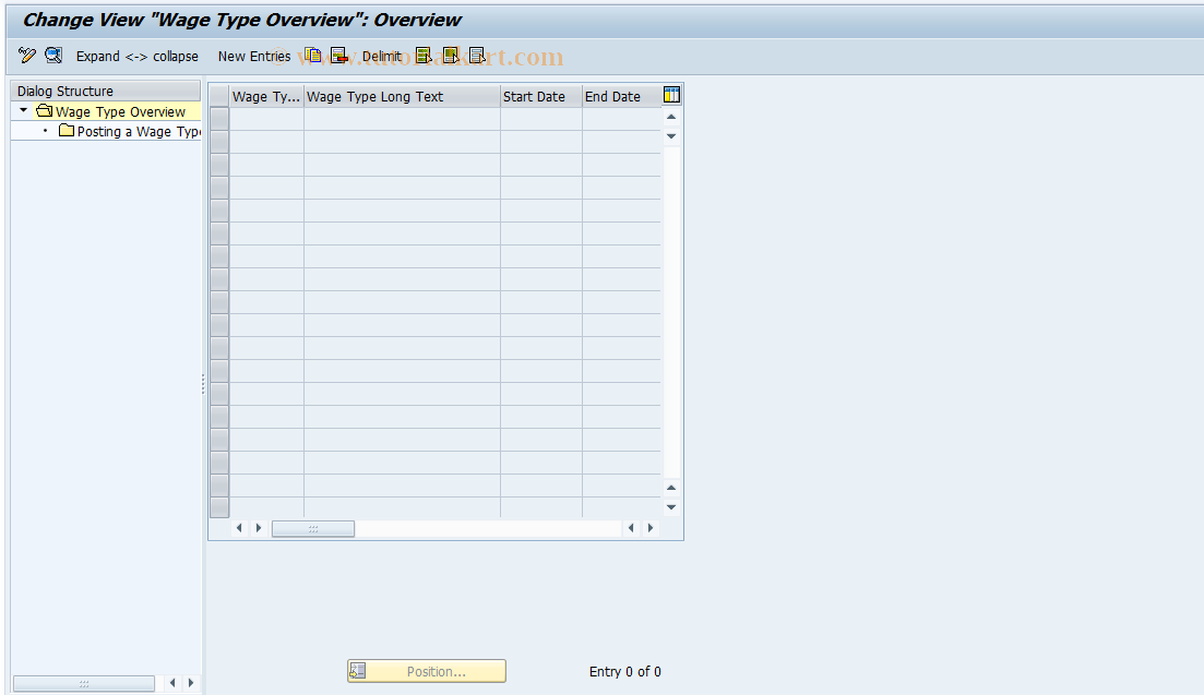 SAP TCode S_AHR_61007928 - IMG-Aktivität: OHAHK_RI031