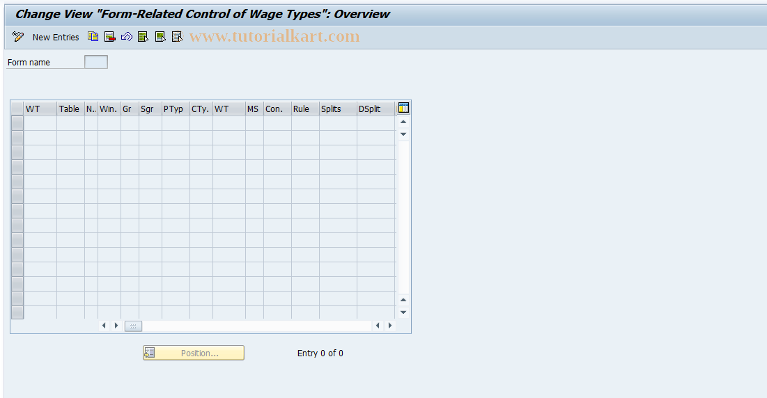 SAP TCode S_AHR_61007963 - IMG-Aktivität: SIMG_OHAHK_529