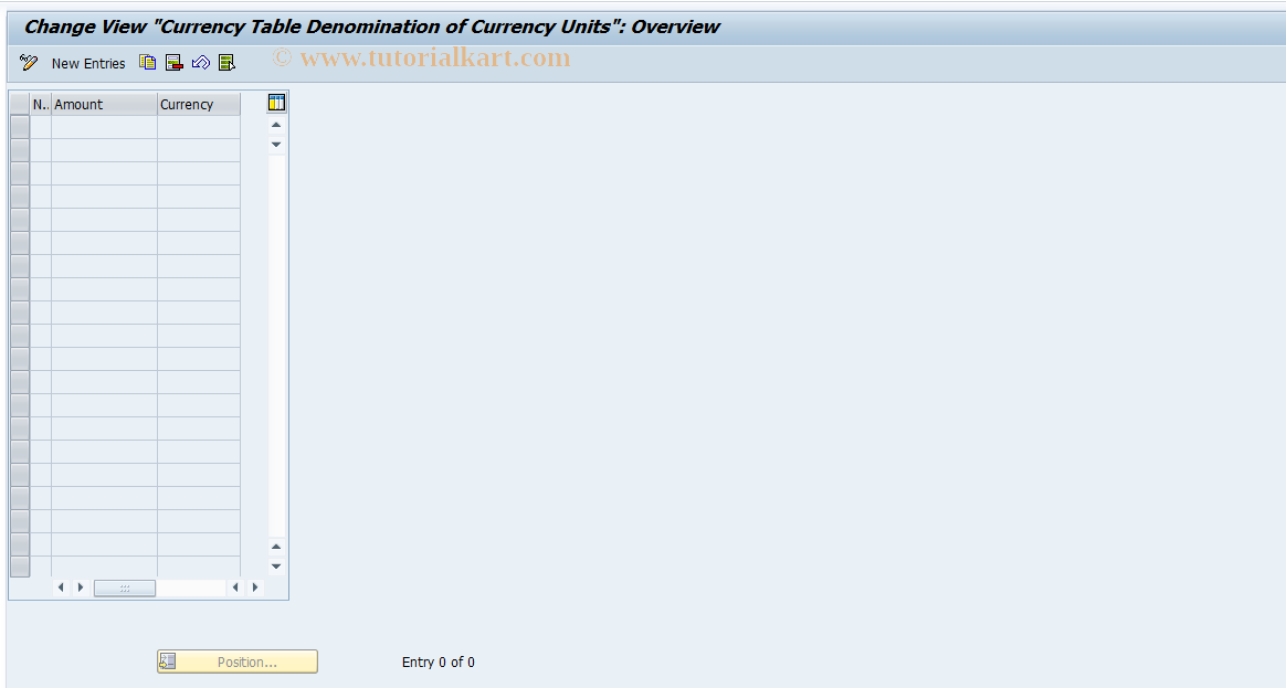 SAP TCode S_AHR_61007967 - IMG Activity OHAKMZ001