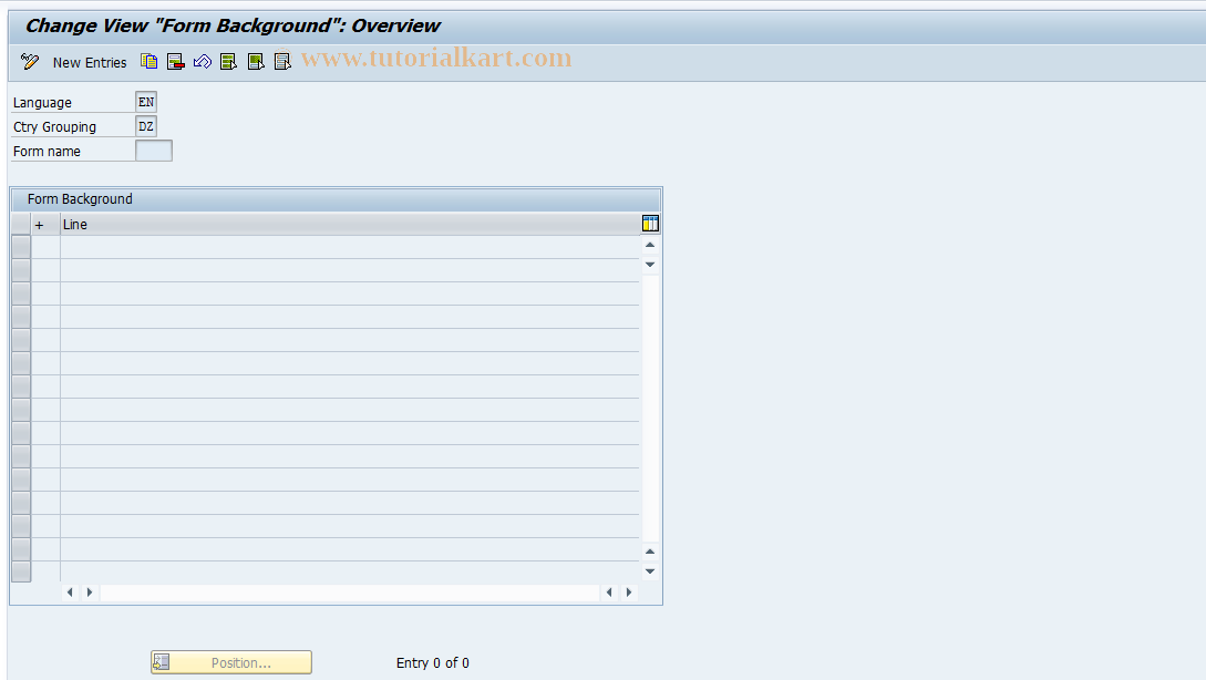 SAP TCode S_AHR_61007990 - IMG-Aktivität: SIMG_OHAHK_402