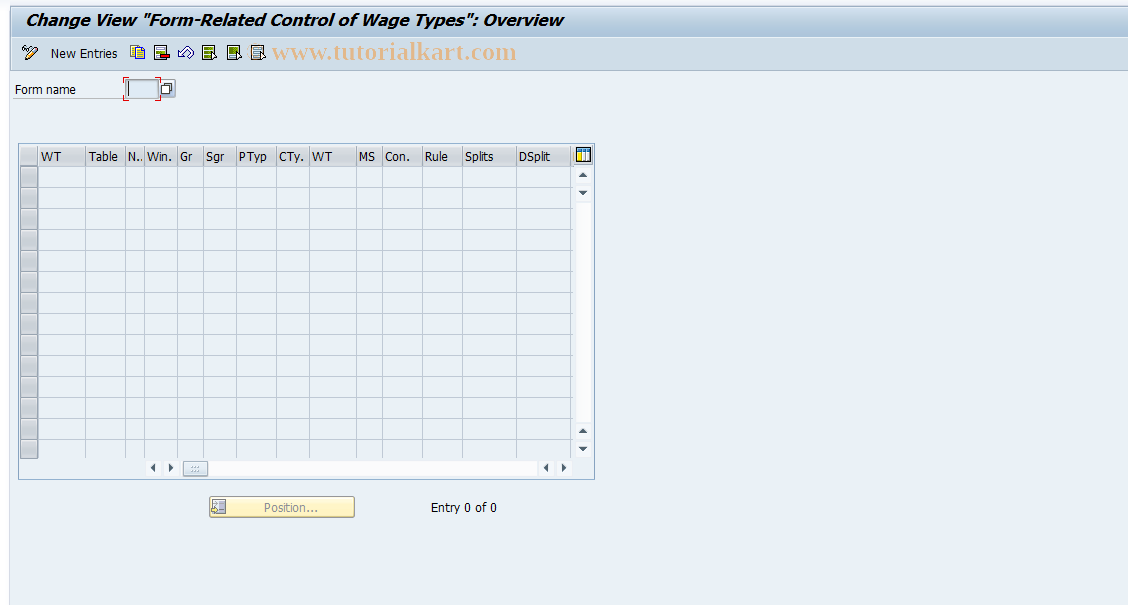 SAP TCode S_AHR_61008002 - IMG-Aktivität: SIMG_OHAHK_415