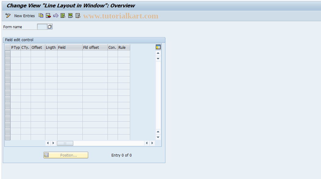 SAP TCode S_AHR_61008014 - IMG-Aktivität: SIMG_OHAHK_483