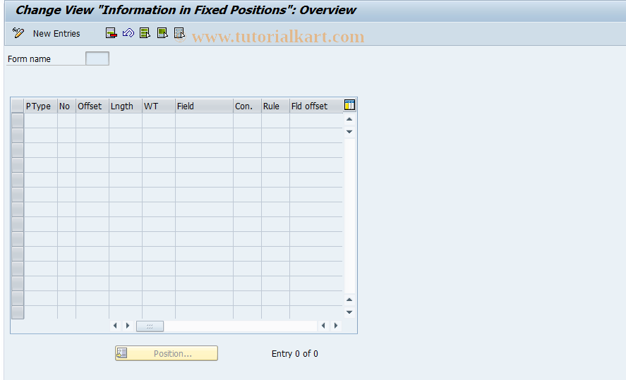 SAP TCode S_AHR_61008039 - IMG-Aktivität: SIMG_OHAK414