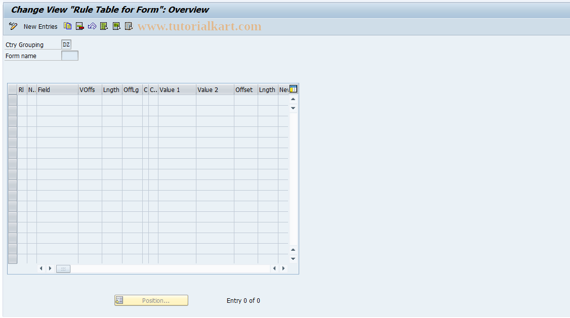 SAP TCode S_AHR_61008053 - IMG-Aktivität: SIMG_OHAHK_467