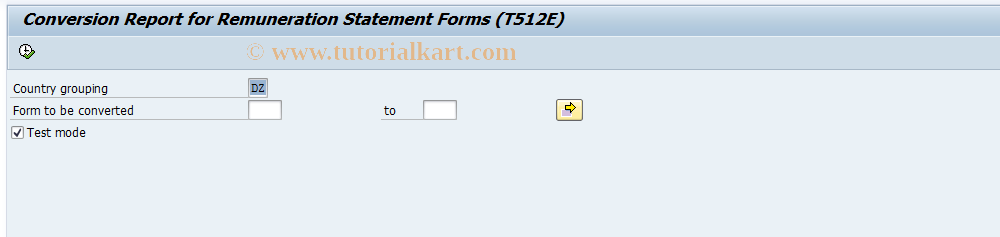 SAP TCode S_AHR_61008060 - IMG-Aktivität: OHAHK_483