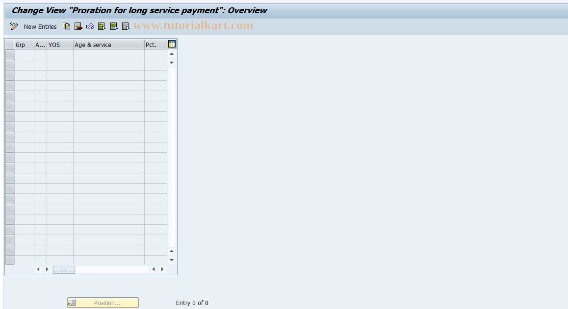 SAP TCode S_AHR_61008077 - IMG-Aktivität: OHAHK_TE040
