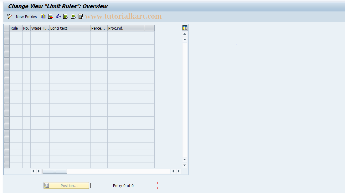 SAP TCode S_AHR_61008078 - IMG-Aktivität: OHAIDR1024