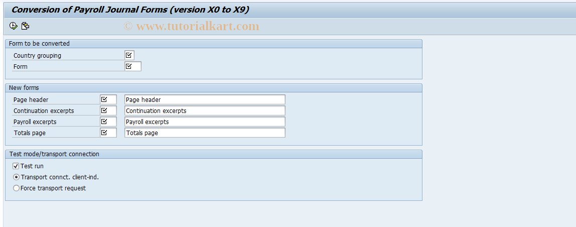 SAP TCode S_AHR_61008086 - IMG-Aktivität: OHAHK_601