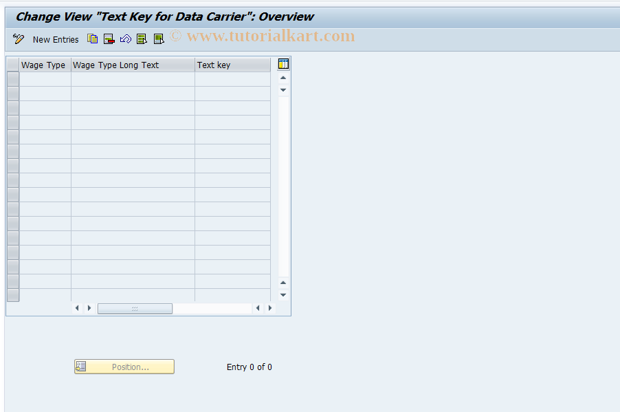 SAP TCode S_AHR_61008094 - IMG-Aktivität: OHAHK_DT004