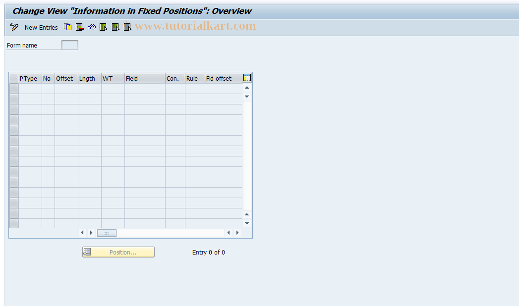 SAP TCode S_AHR_61008105 - IMG-Aktivität: SIMG_OHAHK_425