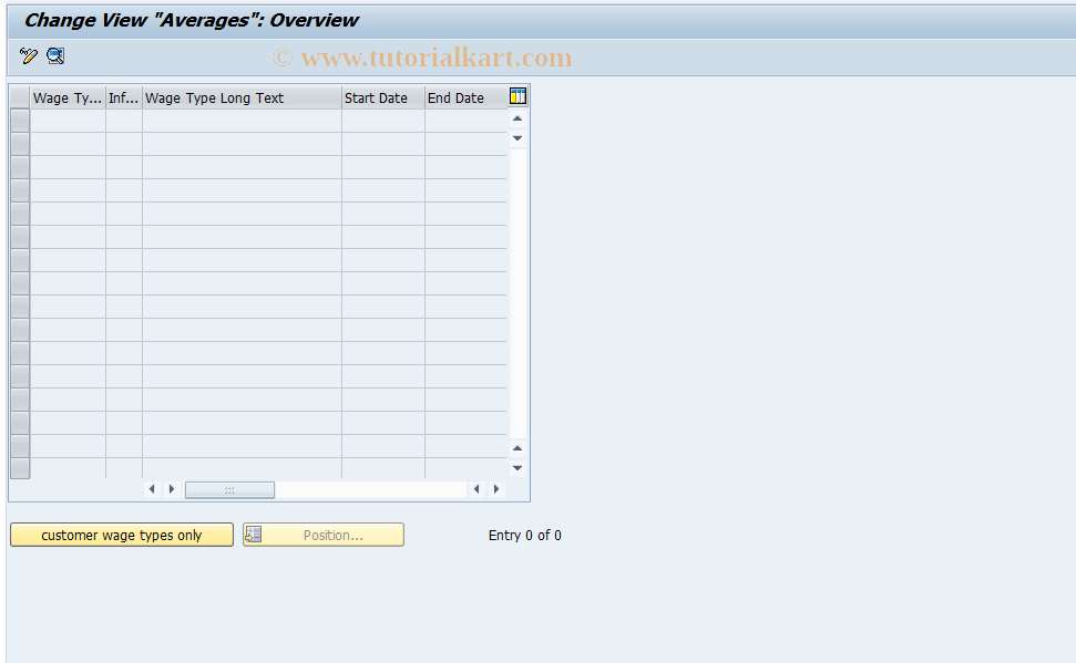 SAP TCode S_AHR_61008121 - IMG-Aktivität: OHAIDAVBAS