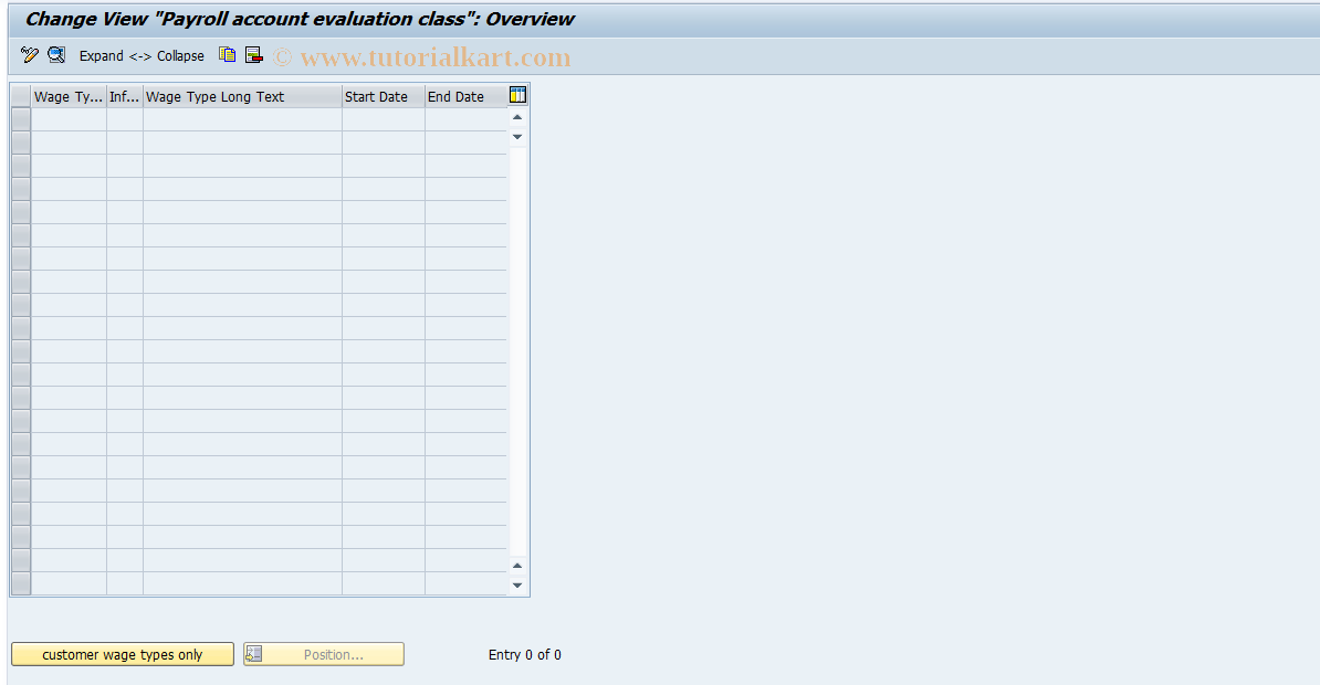 SAP TCode S_AHR_61008131 - IMG-Aktivität: SIMG_OHAHK_438