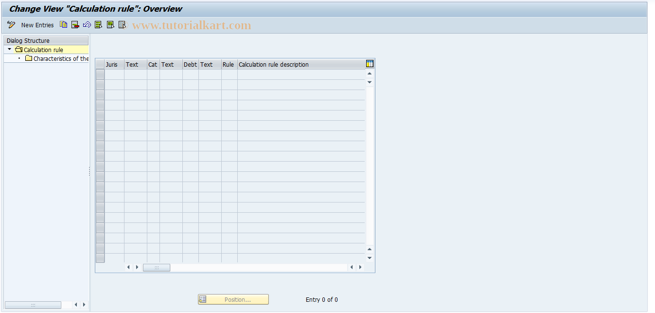 SAP TCode S_AHR_61008140 - IMG-Aktivität: OHAKGR12A