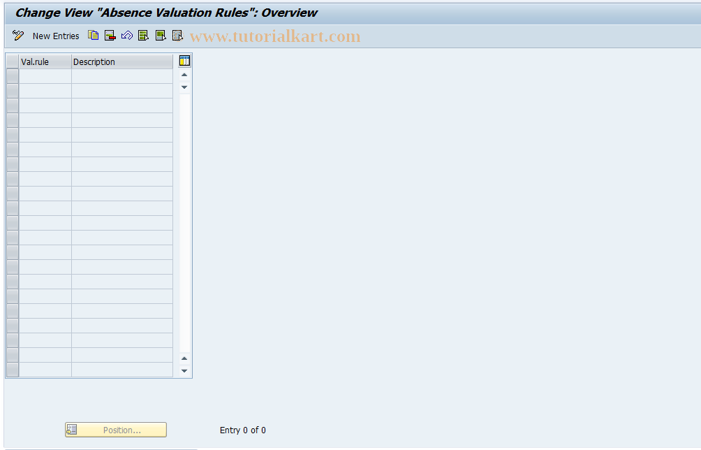 SAP TCode S_AHR_61008146 - IMG-Aktivität: OHAHK_AB001