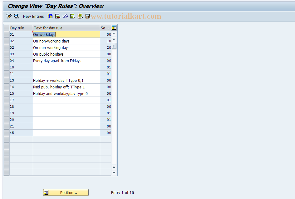 SAP TCode S_AHR_61008156 - IMG-Aktivität: OHAHK_AB004