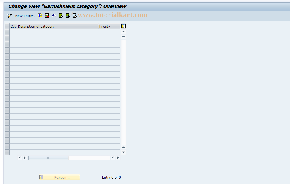 SAP TCode S_AHR_61008160 - IMG-Aktivität: OHAKGR112