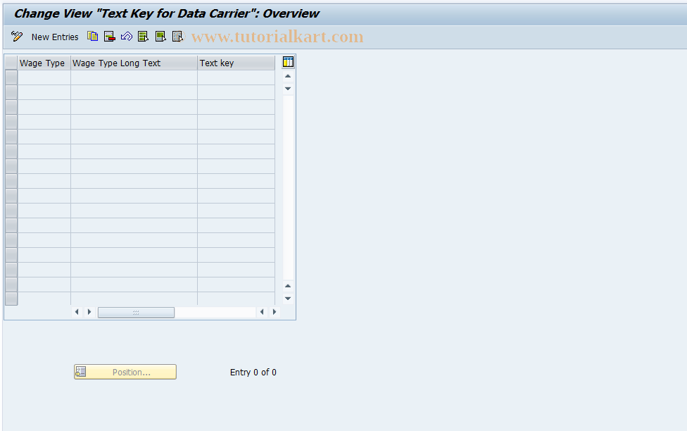 SAP TCode S_AHR_61008198 - IMG Activity: OHAFDT004